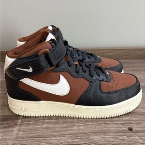 Men’s Nike Air Force 1 Mid '07 Lx Off Noir Pecan 2022 - Size 8